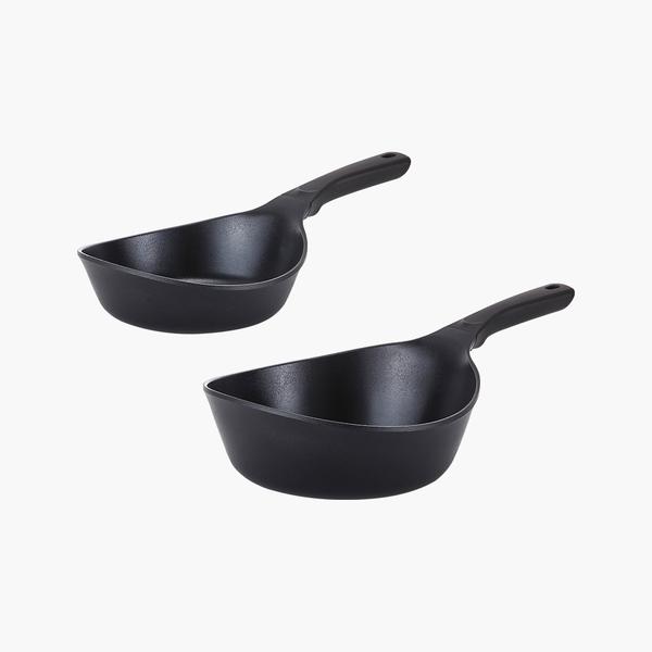 [네오플램] 불칸 IH 인덕션 프라이팬 2종 세트 (24cm 프라이팬, 24cm 궁중팬)