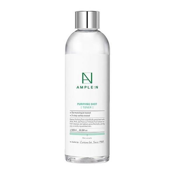 [코리아나] 앰플엔 퓨리파잉샷 토너 대용량 600ml
