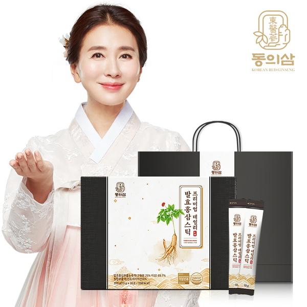 [동의삼] 프리미엄 데일리 발효홍삼스틱 (10g*30포)