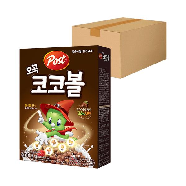 포스트 오곡 코코볼 300g 10개 (한박스)