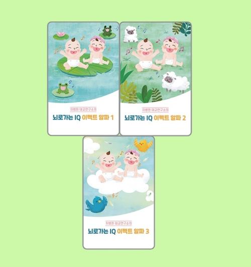 [키드코리아] 정품인증 카디몽 레몽 차병원 클래식 IQ(좌뇌)계발 카드 (차병원 태교연구소에서 개발한 좌뇌 계발용 IQ 클래식 카드 3장)