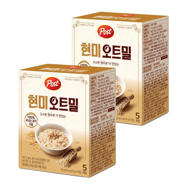  포스트 현미 오트밀 150g 2개