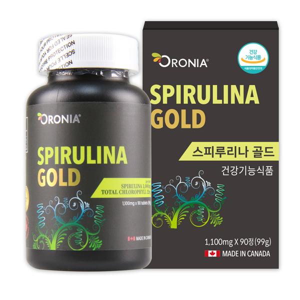 [오로니아] 스피루리나 골드 1,100mg x 90정