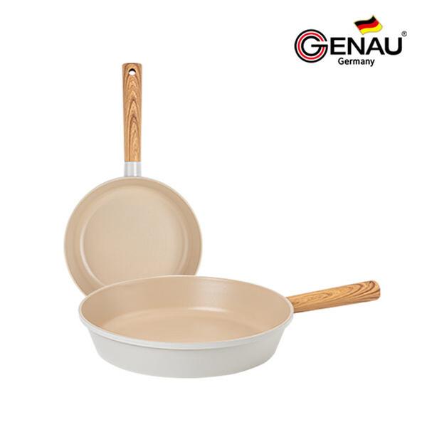 [제너] 리블리 IH 티타늄코팅 후라이팬 2종A (후라이팬 20cm, 후라이팬 28cm)