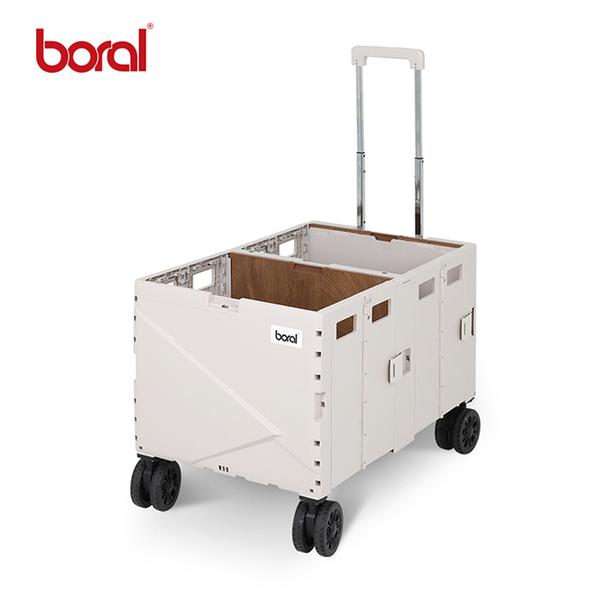 [독일 보랄] 2단 접이식 웨건 카트 / BR-FCW1000H