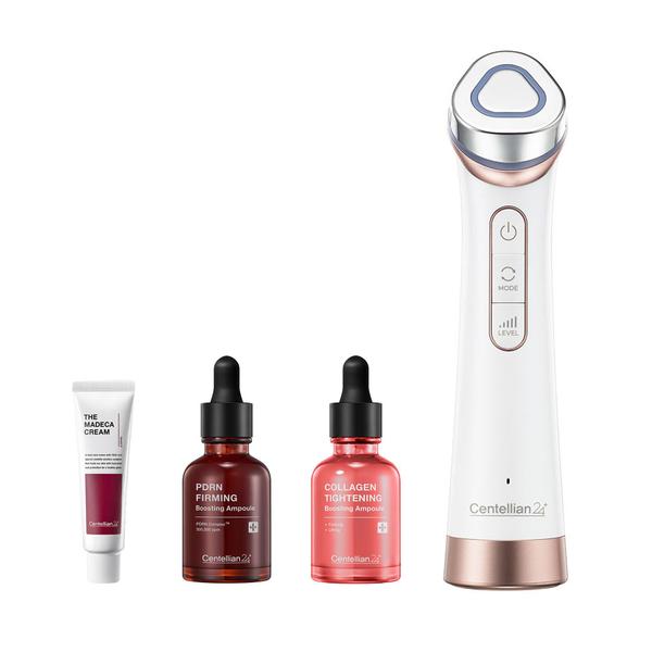 [센텔리안24] 마데카 프라임 탱글샷+PDRN 퍼밍 부스팅앰플 30ml+콜라겐 타이트닝 부스팅앰플 30ml+더 마데카크림 15ml x 2개
