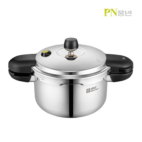 [PN풍년] 하이클래드 뉴파이브 IH 통5중 스테인리스 압력솥 2.5L 4인용