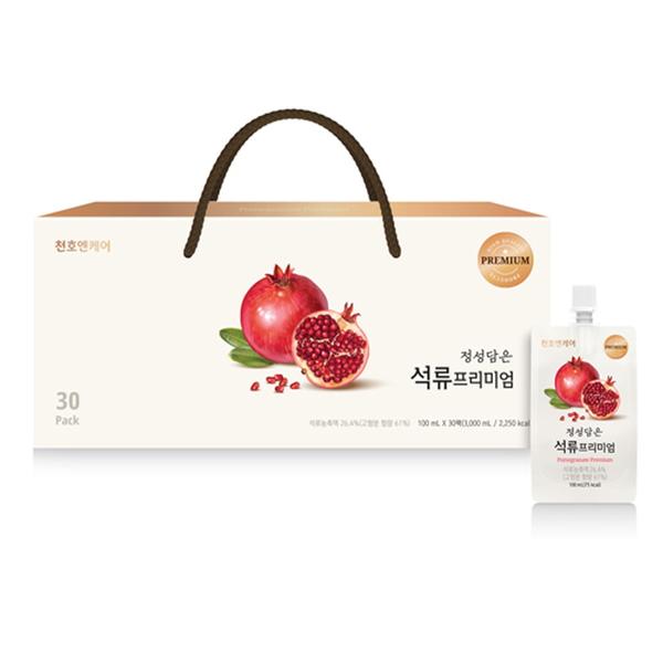 [천호엔케어] NEW 정성담은 석류 프리미엄 (100ml*30개입)