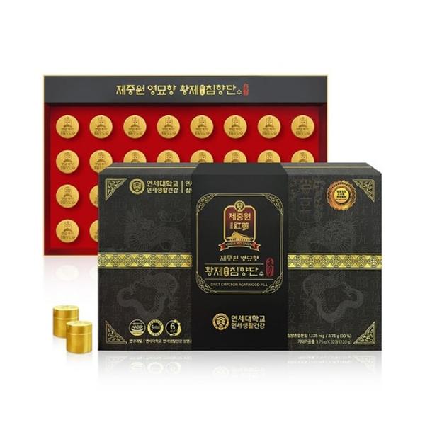 [연세생활건강] 제중원 영묘향 황제발효침향단 수 (3.75g*32환)