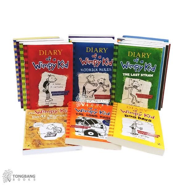 [원서] Diary of a Wimpy Kid 18종 세트 (Paperback, 영국판, CD미포함)