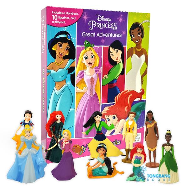 [원서] My Busy Books : Disney Princess Great Adventures (10 Figures/Board book)