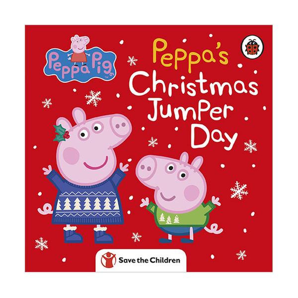 [원서] 페파피그 Peppa Pig : Peppa's Christmas Jumper Day (Board book, 영국판)