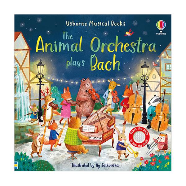 [원서] 어스본 The Animal Orchestra Plays Bach (Board book, UK)(어스본 사운드북)