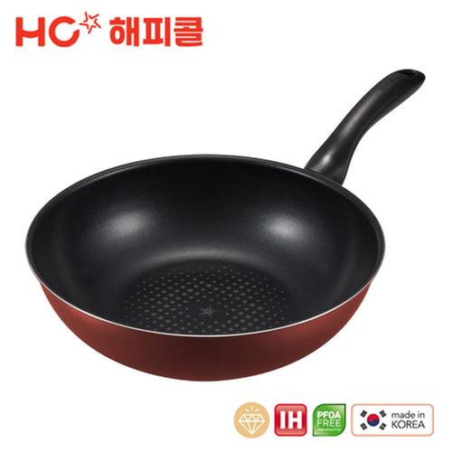[해피콜] 헤르네 다이아몬드 IH 궁중팬 28cm