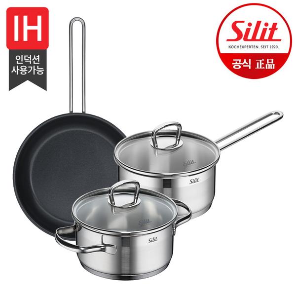 [실리트] 롬바르디아 냄비,후라이팬 3종(16편수+16L+FP24) 세트