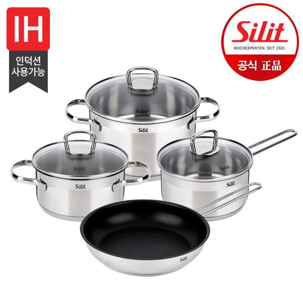 [실리트] 롬바르디아 냄비,후라이팬 4종(16편수+16L+20H+FP24)