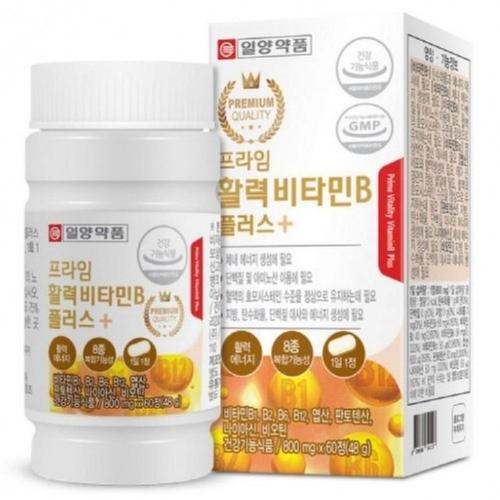 [일양약품] 프라임 활력비타민B 플러스 800mg x 60정
