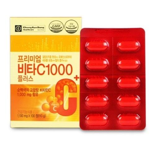 [종근당건강] 프리미엄 비타C 1000 플러스 1,000mg x 100정