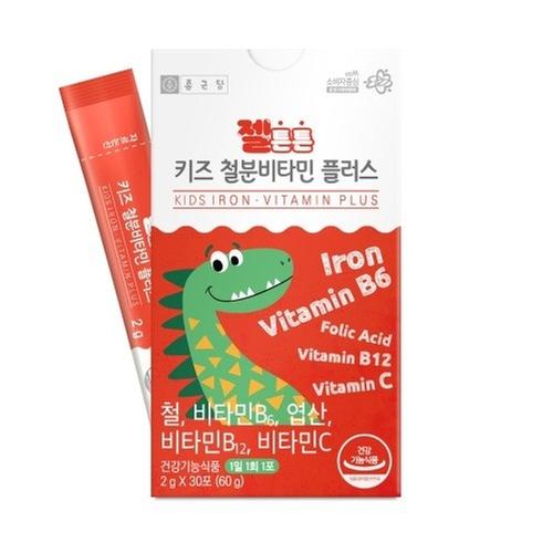 종근당 젤튼튼 키즈 철분비타민 플러스 2g x 30포