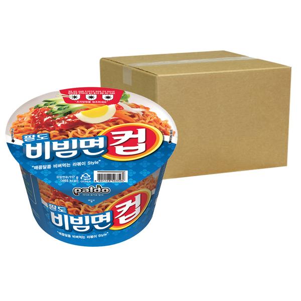 팔도 비빔면 큰컵 115g 16개