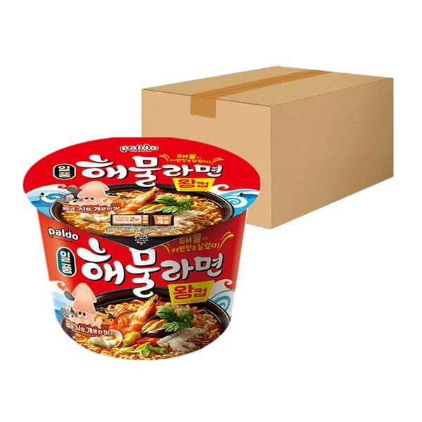 팔도 일품 해물라면 왕컵 110g 16개