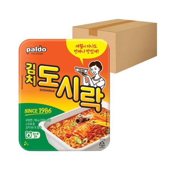 팔도 김치 도시락 컵라면 86g 24개
