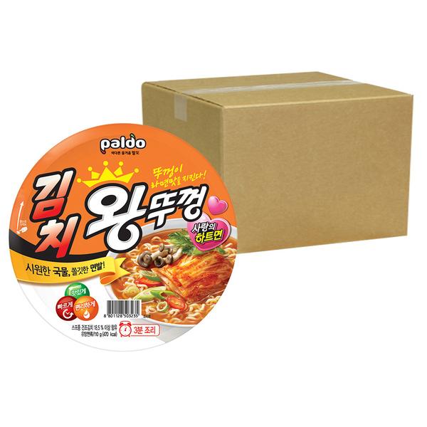 팔도 김치 왕뚜껑 110g 18개
