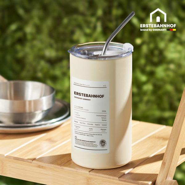 [에스테반호프] 라이제 텀블러 600ml (크림)