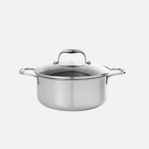 [Cookcell] 쿡셀 통3중 블랙에디션 IH인덕션 냄비 양수 16cm