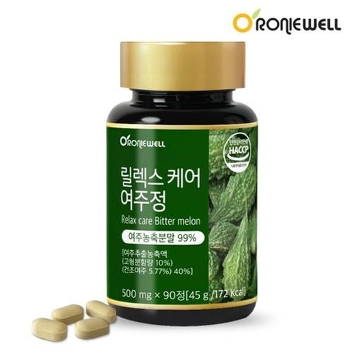 로니웰 릴렉스케어 여주정 (500mg×90정)