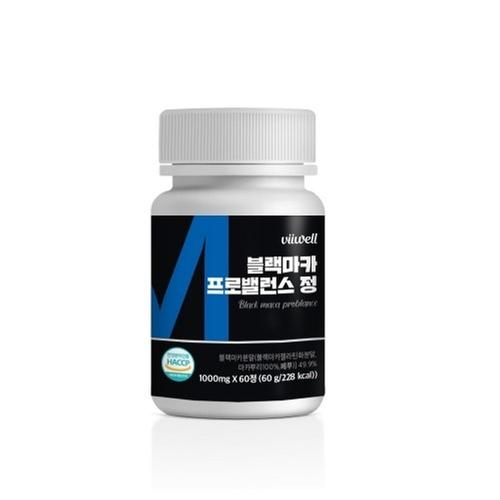 비웰 블랙마카 프로밸런스 60정