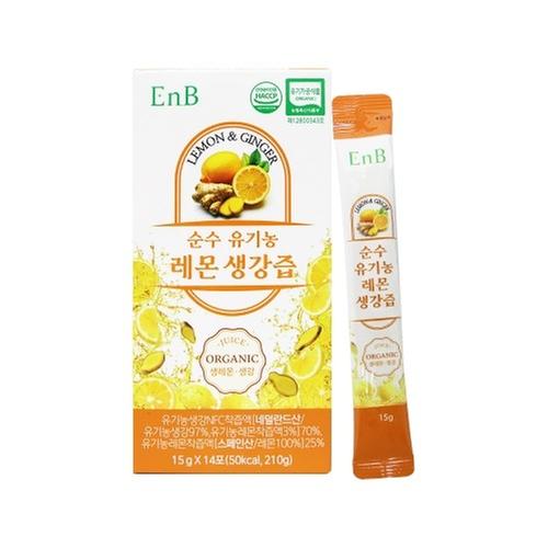 순수 유기농 레몬생강즙 15g x 14포