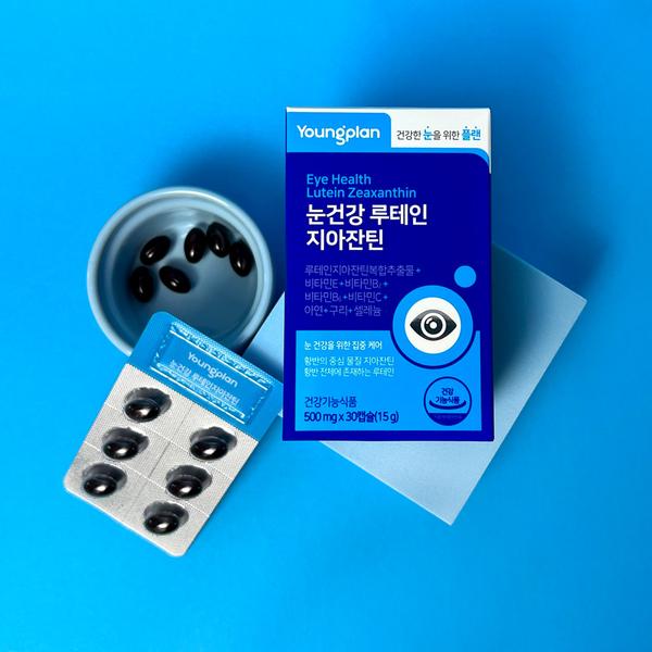 영진약품 영플랜 눈건강 루테인지아잔틴 500mg*30캡슐