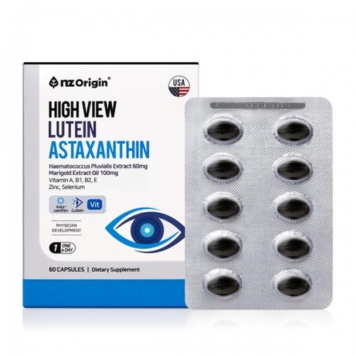 엔젯오리진 하이뷰 루테인 아스타잔틴 500mg x 60캡슐