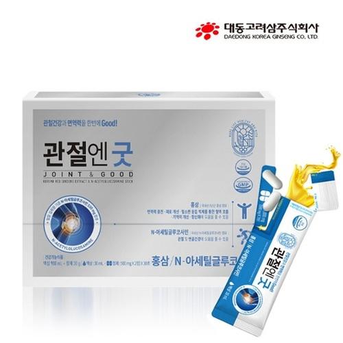 대동고려삼 관절엔 굿(정제500mg x 2정 + 액상 30ml) 30포
