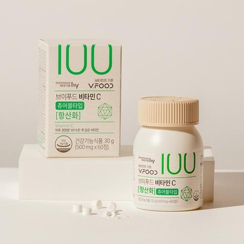 [한국야쿠르트] 브이푸드 비타민c 500mg x 60정