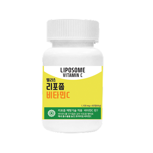 웰러스 리포좀 비타민c 1,100mg x 60정