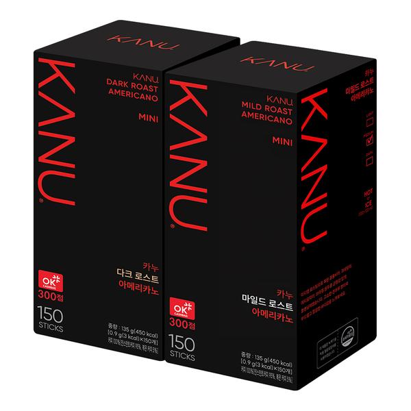 카누 미니 다크 300T (150T 2개)