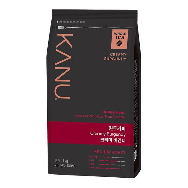 카누 원두 커피 크리미 버건디 홀빈 1kg