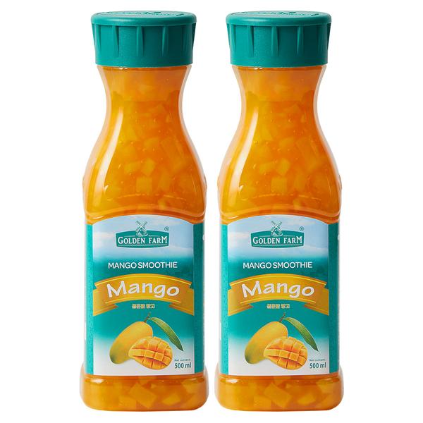 [골든팜] 망고 과일청 500ml x 2개
