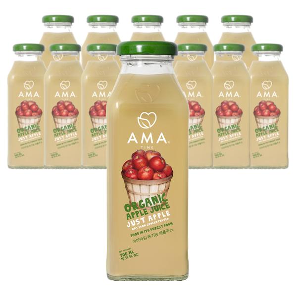 [아마타임] 유기농 사과 주스 300ml x 12개
