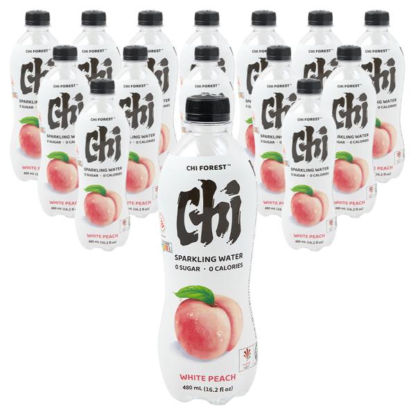 [치 포레스트] 제로슈거 탄산음료 복숭아 480ml x 15개