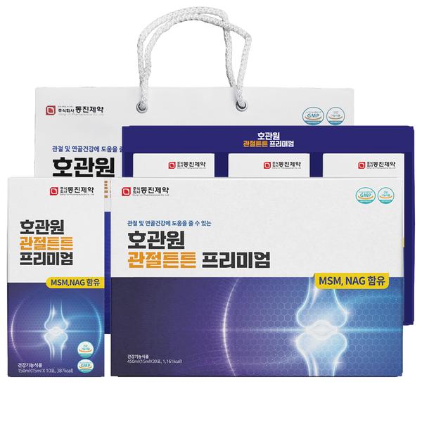 [호관원] 관절튼튼 프리미엄 15ml x 30포 (쇼핑백증정)