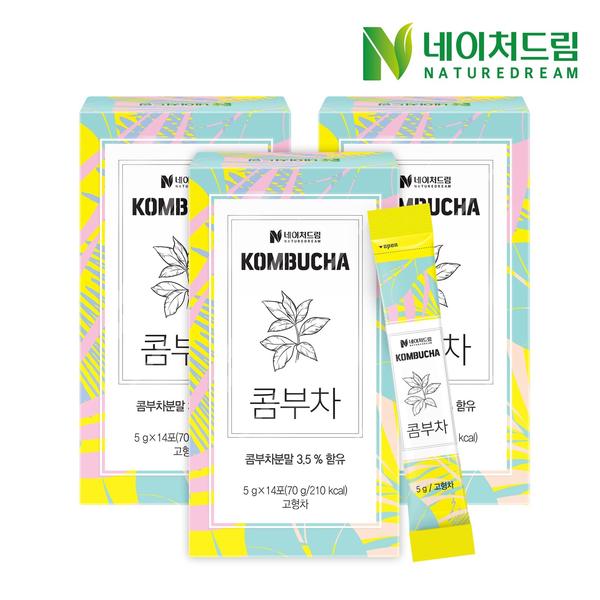 [네이처드림] 콤부차 5g x 14포 x 3개