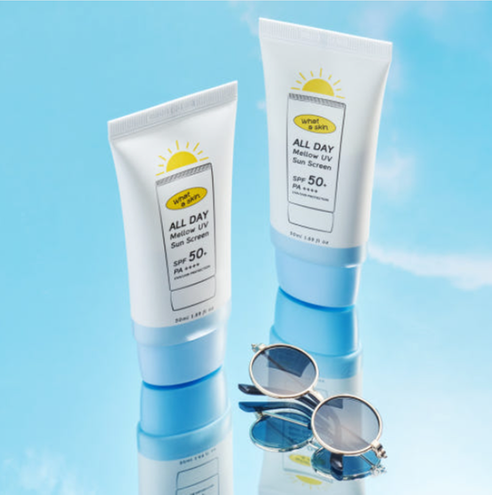 [와더스킨] 올데이 멜로우 UV선크림 50ml (SPF50+)