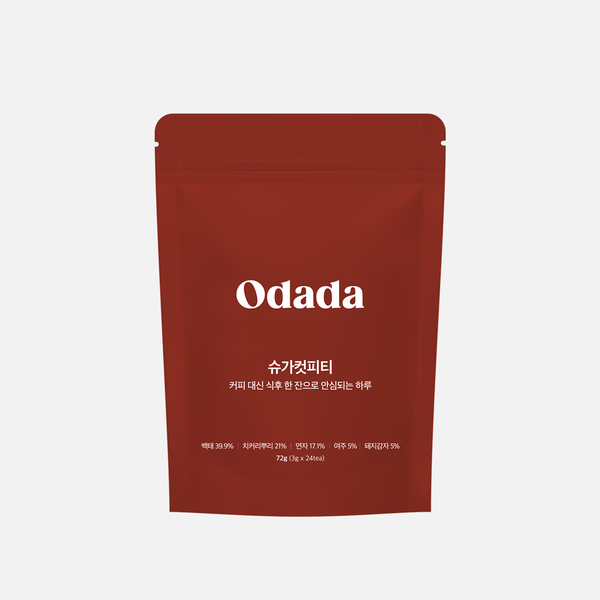 [오다다] 식후 스파이크 잠재울 때 슈가컷피티 (3g x 24tea)