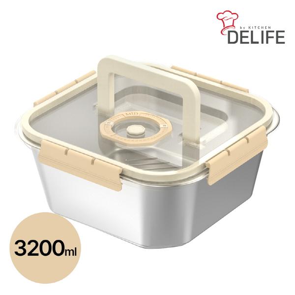 [디라이프] 셰프앤락 밀폐 용기 3200ml DLA-CL3200ml