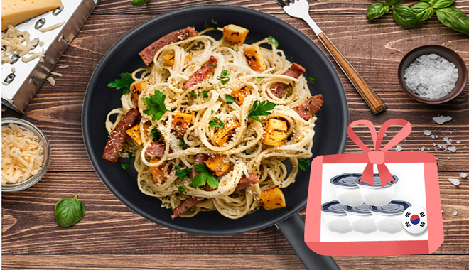 [테팔] G6 초코브라우니 멀티팬 28cm + [죠르노펠리체] 이지쿡 밥보관 용기275ml*5P