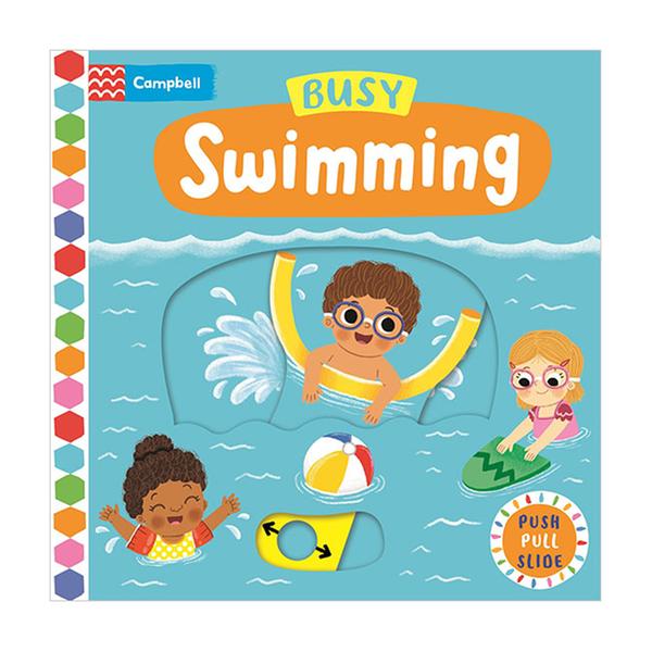 (원서)  Busy Books Series : Busy Swimming (Board book, UK) 