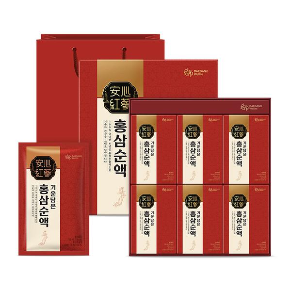 [대상웰라이프] 기운 담은 홍삼 순액 24포 (50mlx24포) / 녹용 담은 홍삼 진액 24포 (50mlx24포) / 정성 담은 홍삼 진액 60포 (40 mlx60포)